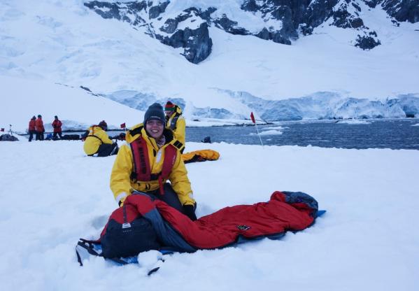 Camping en antartique