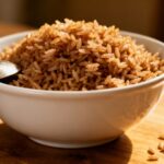 Calories et nutriments du riz complet cuit : guide pratique sans aucun texte