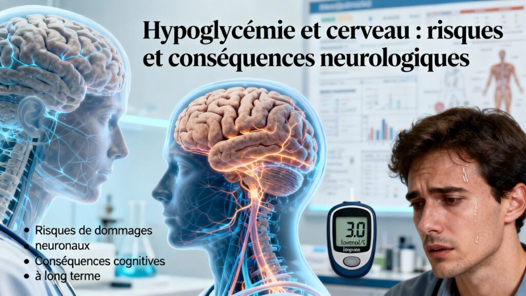 Hypoglycémie et cerveau : risques et conséquences neurologiques avec texte