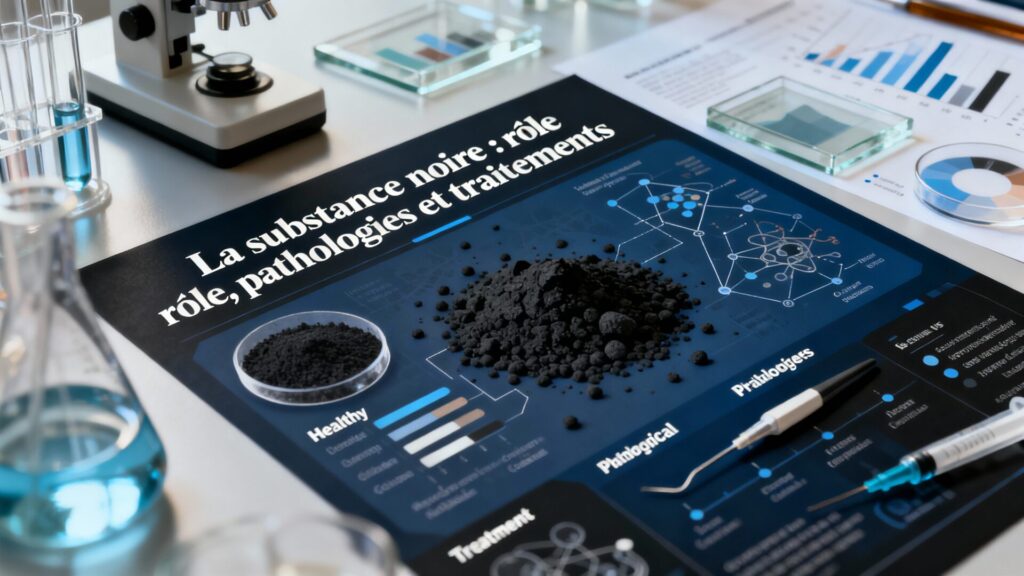 La substance noire : rôle, pathologies et traitements avec texte