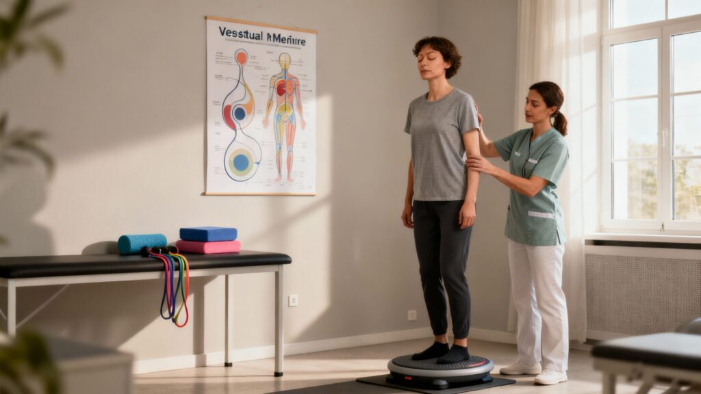 Rééducation vestibulaire pour la maladie de ménière : exercices et conseils pratiques sans aucun texte