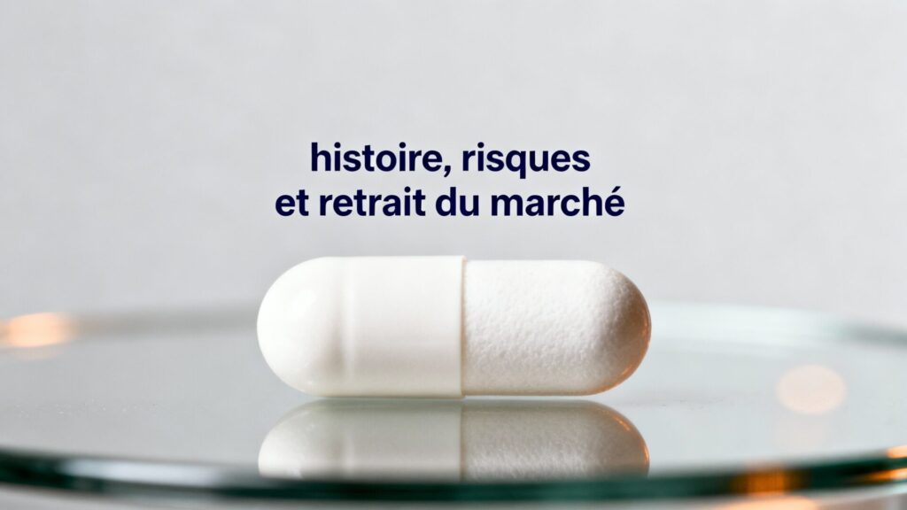 Sibutramine : histoire, risques et retrait du marché avec texte