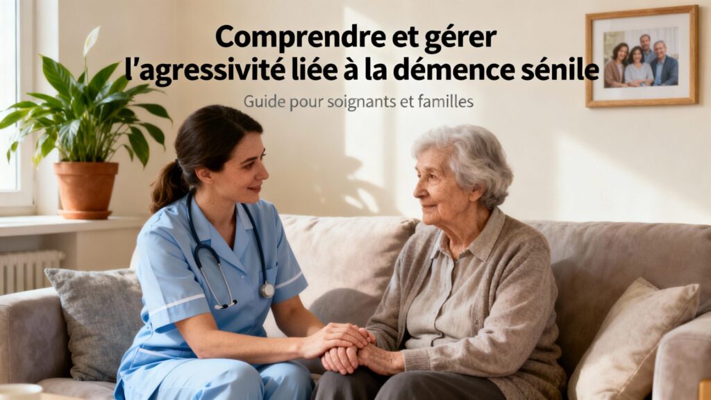 Comprendre et gérer l'agressivité liée à la démence sénile with text