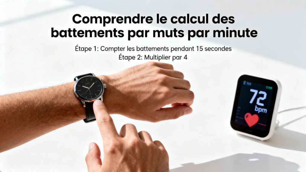 Comprendre le calcul des battements par minute avec texte